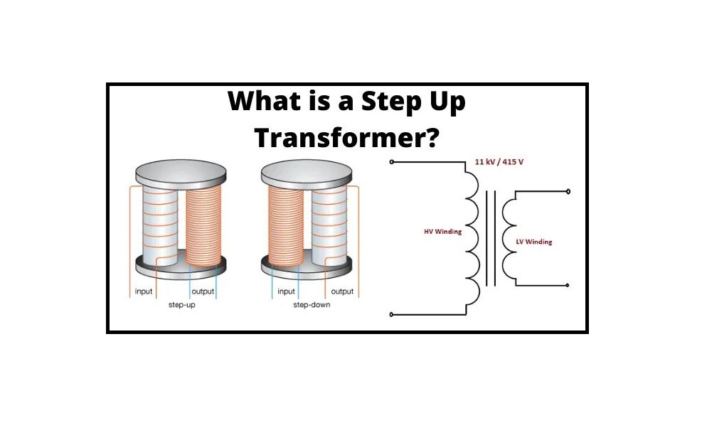 Step-up Transformer: Low Voltage (LV) to High Voltage (HV)