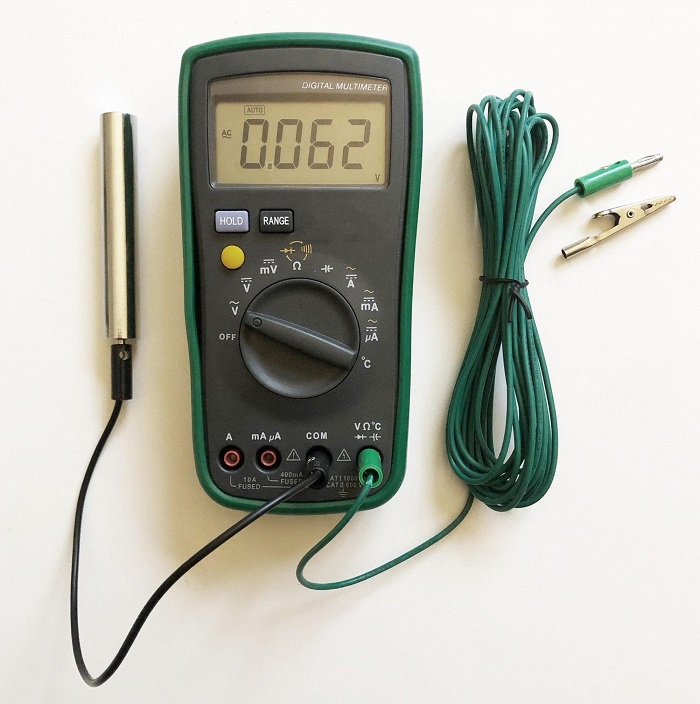 Digital Multimeter Or Multitester Or Volt-Ohm Meter, An Electronic