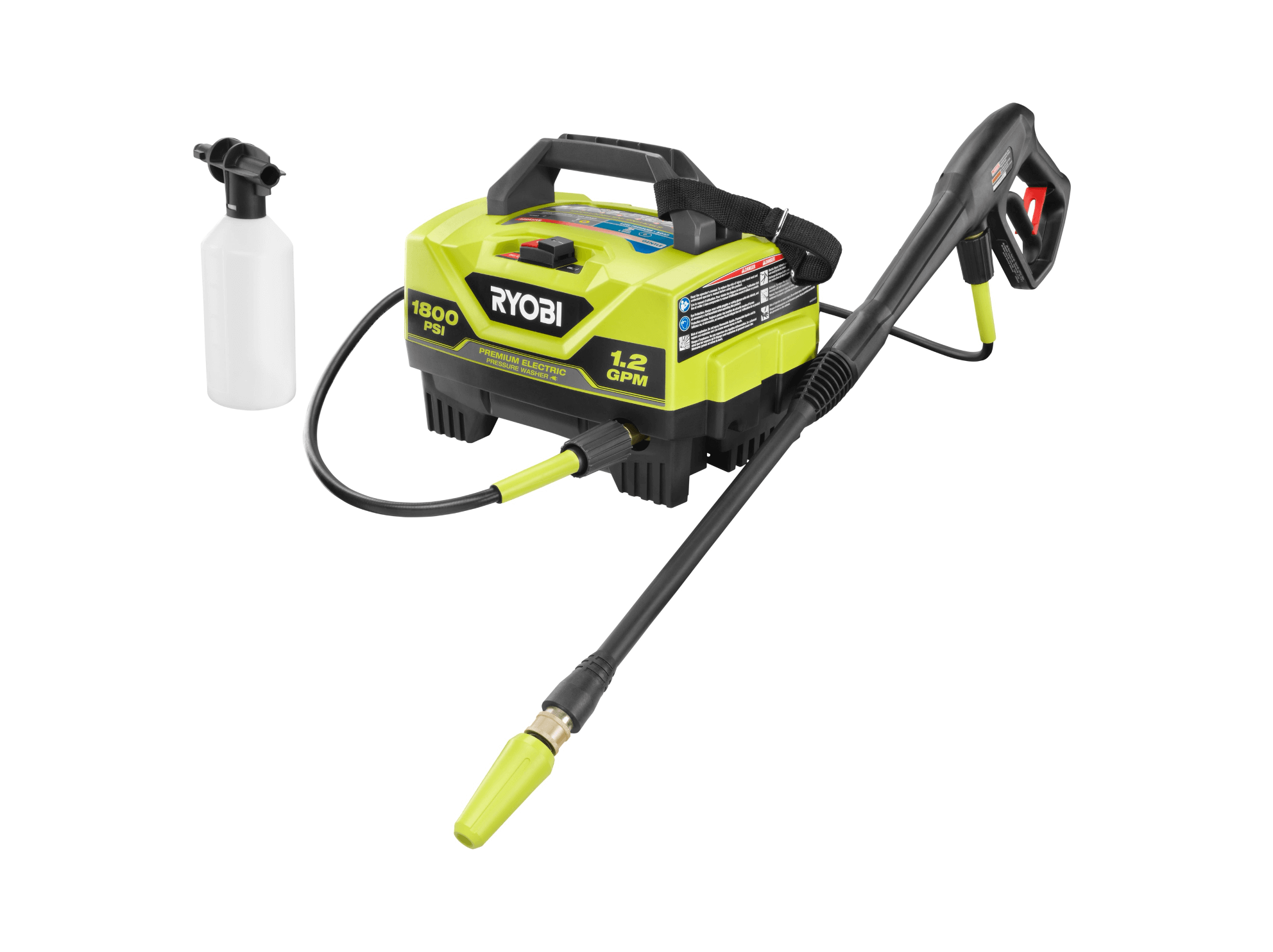 Ryobi pressure discount washer gas type